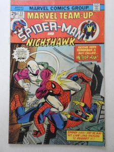 Marvel Team-Up #33 (1975) Spider-Man and Nighthawk! Sharp VG Condition!