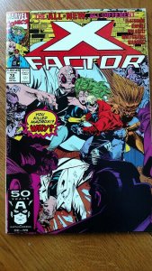 X-Factor #72 (Marvel, 1991) Condition: NM+