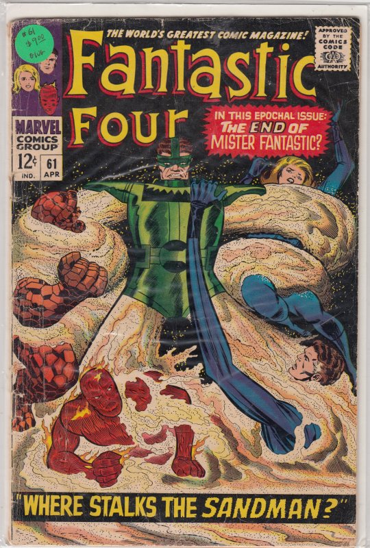 Fantastic Four #61 (1967) VG/FN