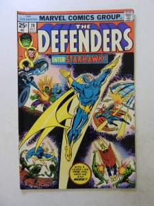 The Defenders #28 (1975) First full appearance of Starhawk VF condition