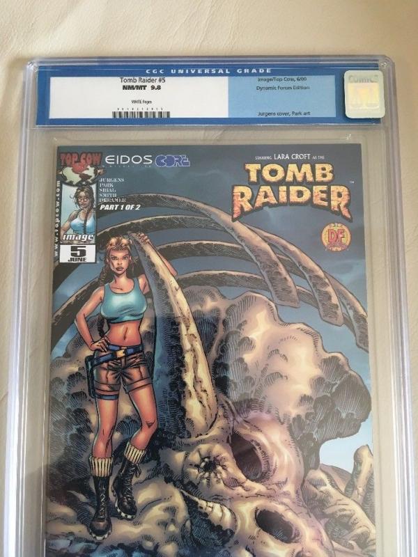 Tomb Raider #5 CGC 9.8 Dynamic Forces Alternate Cover Top Cow