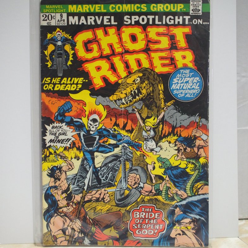 Marvel Spotlight #9 (1973) VG/Fine The Bride of the Serpent God