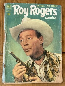 Roy Rogers Comics Dell #44 Photo Cover