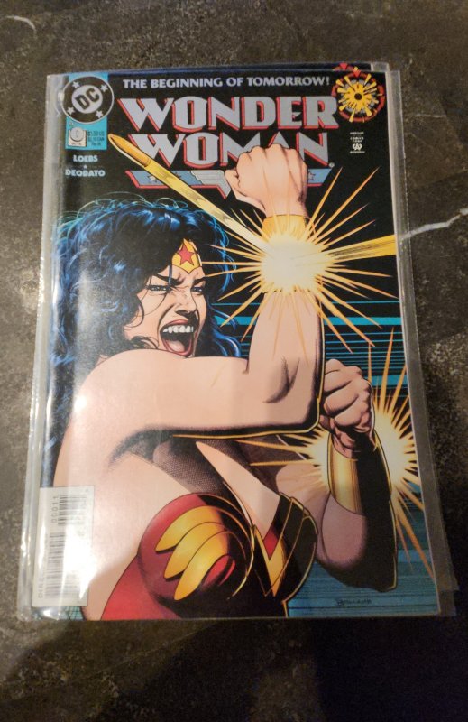 Wonder Woman #0 Zero Hour Logo Variant (1994)