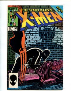 Uncanny X-Men #196 - Controversial Issue! (7.0/7.5) 1985