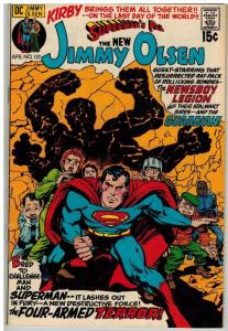 JIMMY OLSEN 137 VG- April 1971 KIRBY