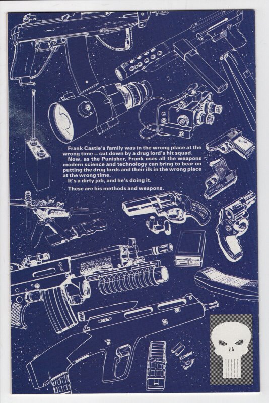 PUNISHER ARMORY #3 - 9.0 - WP - Joe Jusko Painted Cover