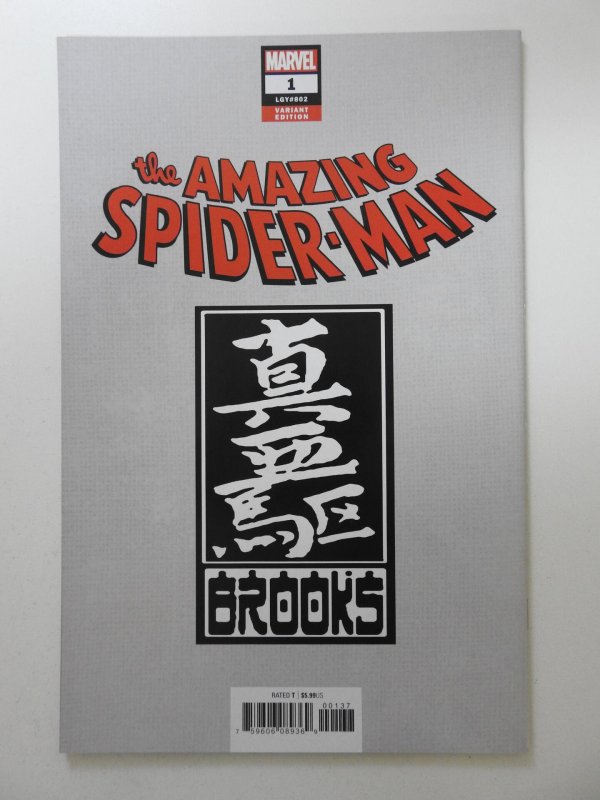 The Amazing Spider-Man #1 (2018) Variant Cover Edition! NM Condition!