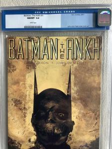 Batman: The Ankh #1 - CGC 9.8 Dixon And Van Fleet