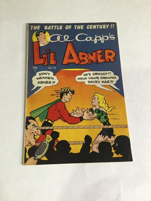 Li’l Abner Comics 72 Vf Very Fine 8.0 Toby Press