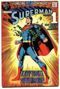 Superman #233 1971-DC-Neal Adams cover-FN/VF