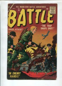 BATTLE #53 1957-ATLAS-JOE MANEELY-GENE COLAN-VG+