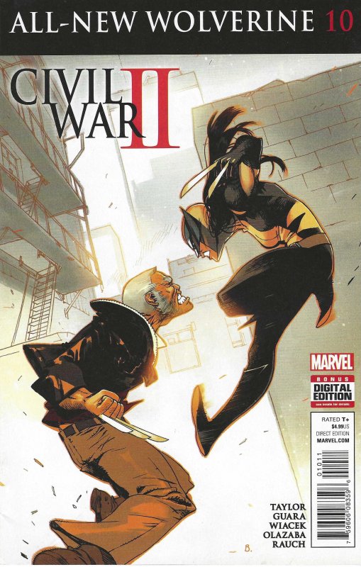 Civil War II - All-New Wolverine #10 (9-2016)