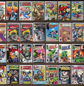 Huge Lot 140+ Comics with Iron Man, The Defenders, Spider-Man & More!