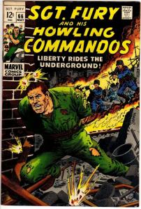 SERGEANT FURY 66 FN  May 1969 WW2 Howling Commandos