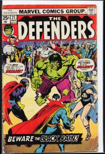The Defenders #21 (1975) The Defenders