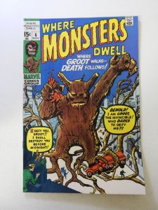 Where Monsters Dwell #6 (1970) FN/VF condition