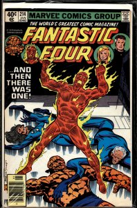 Fantastic Four #214 (1980) Fantastic Four