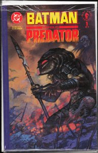 Batman versus Predator [Regular] #1 Predator Cover (1991) Predator