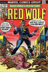 Red Wolf (1972 series)  #5, VF- (Stock photo)
