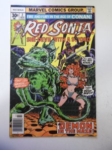 Red Sonja #2 (1977) VF- Condition