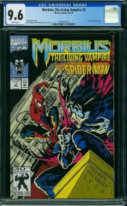 Morbius: The Living Vampire #3 (1992) CGC 9.6 NM+