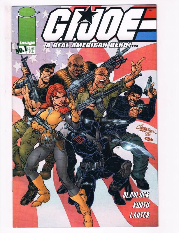 G.I. Joe # 1 Image Comic Books A Real American Hero Snake Eyes Storm Shadow! S94