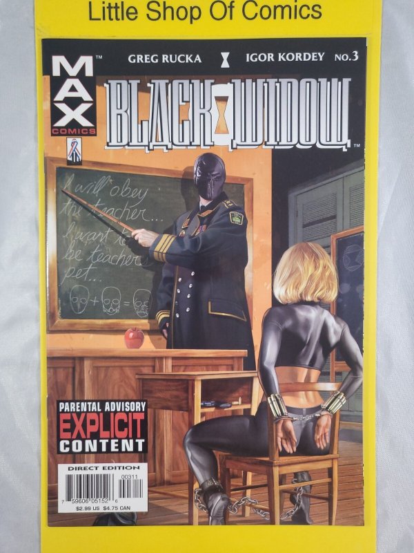 Black Widow Pale Little Spider #1 #2 #3 Set 2002 Marvel Comics Max Yelena Belova