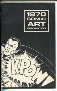 1970 Comic art Convention Program Book-Neal Adams-Nick Cuti-Hal Foster-VF