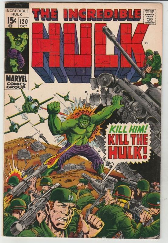 Incredible Hulk #120 strict VF/NM 9.0 High-Grade    Appearance - The Inhumans