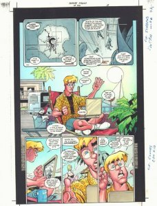 Suicide Squad #6 p.19 Color Guide Art - Modem - 2002 by John Kalisz