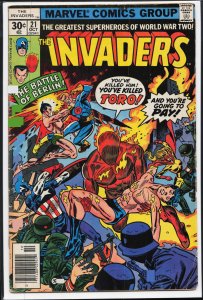 The Invaders #21 (1977) The Invaders