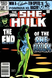Savage She-Hulk, The #25 (Newsstand) VF ; Marvel | Last Issue