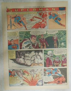 Superman Sunday Page #1004 by Wayne Boring from 1/25/1959 Tabloid Page Size