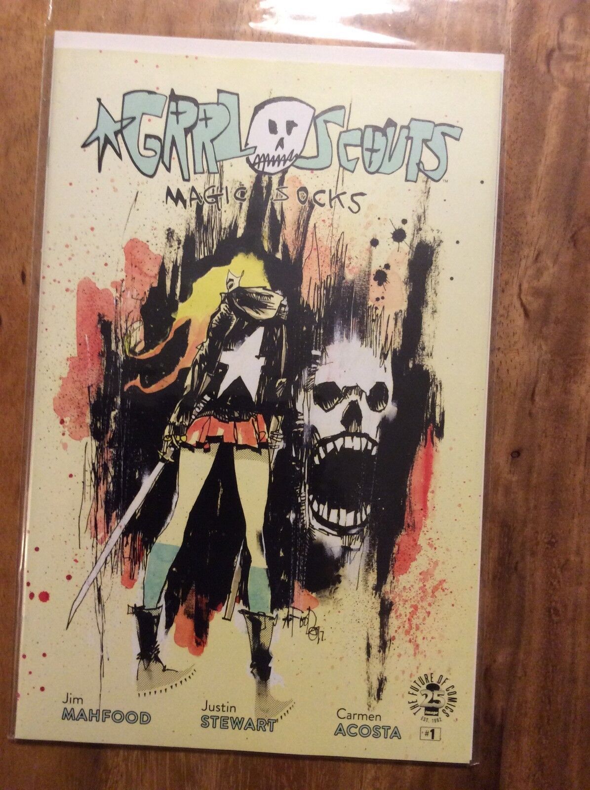 Grrl Scouts Magic Socks Comic Books Mahfood 1 2 3 4 Blindbox Variant