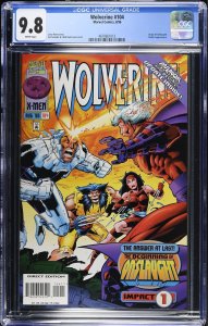Wolverine #104 (8/96) Graded CGC 9.8