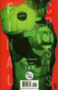 Final Crisis #1 VF/NM ; DC | J.G. Jones the Green Lantern Cover
