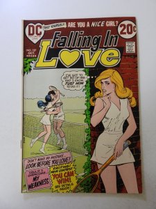Falling In Love #137 (1972) VG+ condition top staple detached from cover