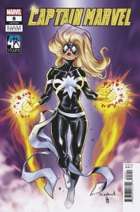 Captain Marvel #8 2024 Davila Black Costume Cover B Marvel Comics EB221