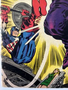 Captain America #108 *1968-Target: The Trapster! Stan Lee & Jack Kirby Low Grade