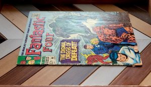 Fantastic Four #58 VG (Marvel 1967) Iconic Kirby DR DOOM cover + SILVER SURFER 