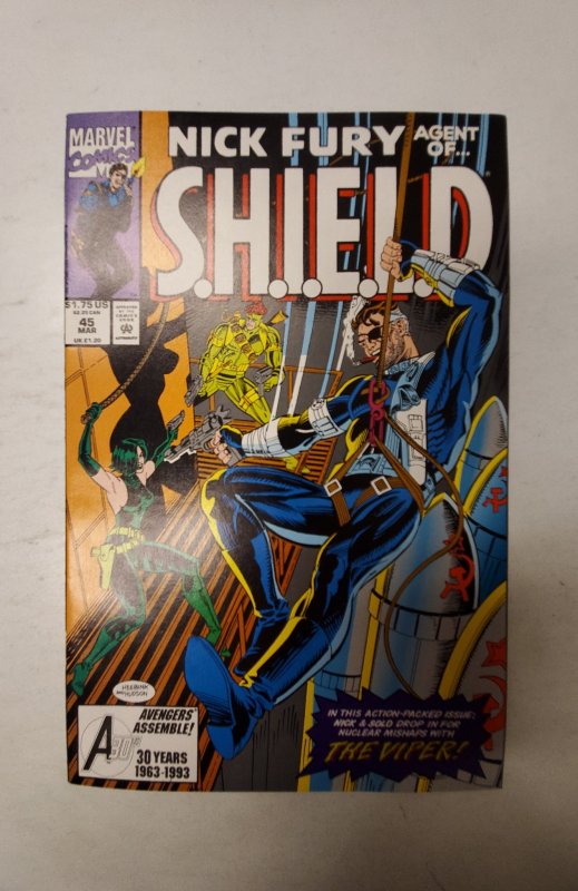 Nick Fury, Agent of SHIELD #45 (1993) NM Marvel Comic Book J720