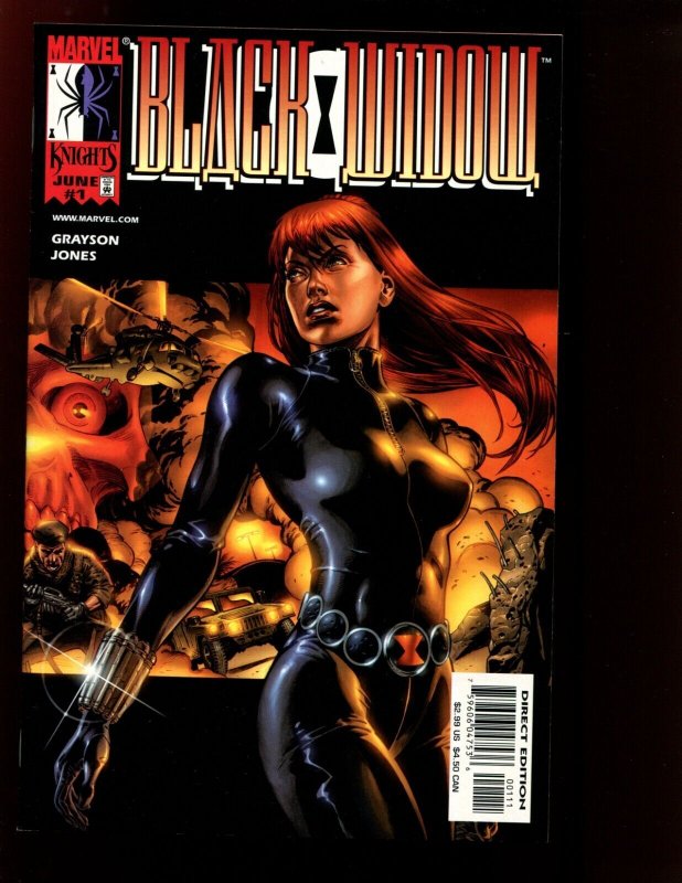 BLACK WIDOW #1 - 1st Mention RED ROOM - YELENA BELOVA REVEALED (9.0) 1999