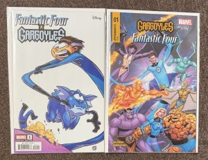 Fantastic Four Vs Gargoyles #1 Marvel Dynamite NM Lot 2025 Skottie Young