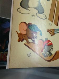 DELL Giant Tom and Jerry's Winter Fun 4 VG Condition