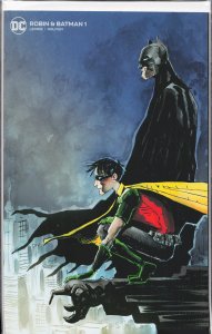 Robin & Batman #1 Lemire Cover (2022) Batman and Robin