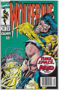Wolverine   vol. 2   # 53 FN (Crunch Conundrum 3) Jubilee, Mojo, Spiral