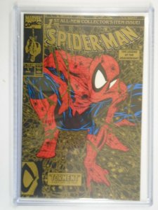 Spider-Man #1 Gold edition 8.5 VF+ (1990)