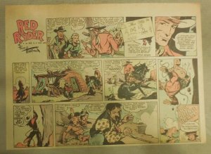 Red Ryder Sunday Page by Fred Harman from 5/24/1942 Half Page Size! 