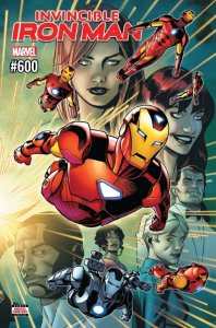 Invincible Iron Man (2016) #600 VF/NM